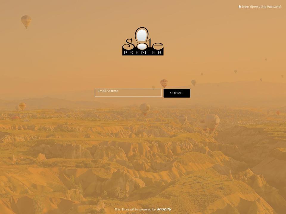 solepremier.com shopify website screenshot