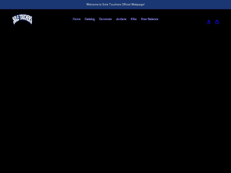 soletouchers.com shopify website screenshot