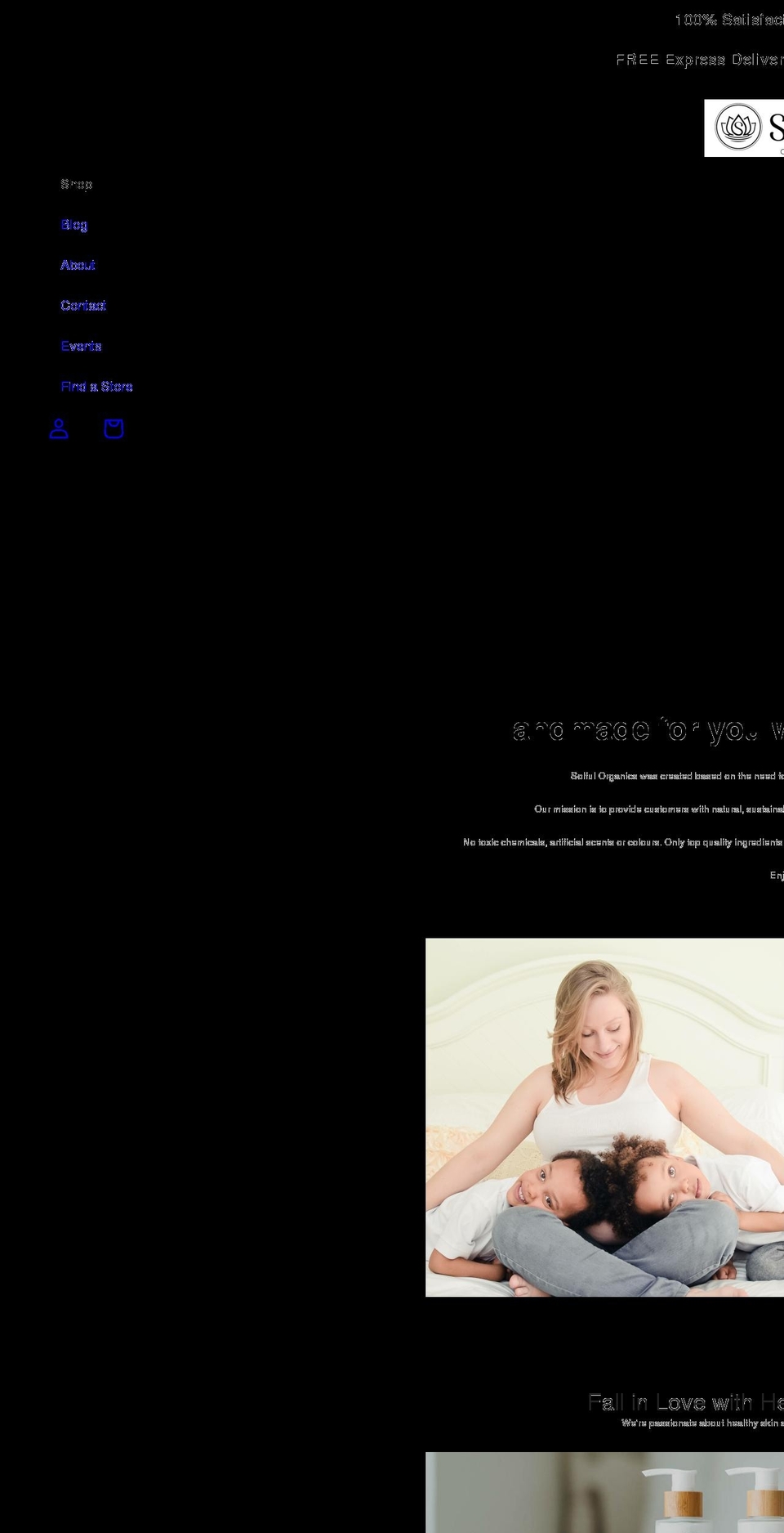 solful-organics.myshopify.com shopify website screenshot