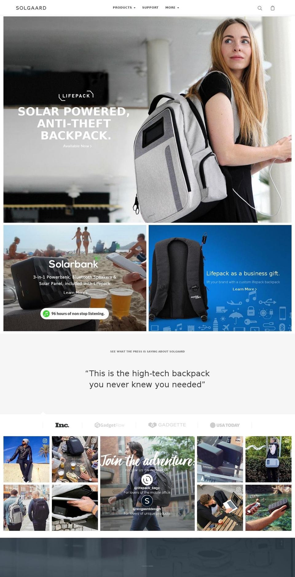 solgaard.co shopify website screenshot