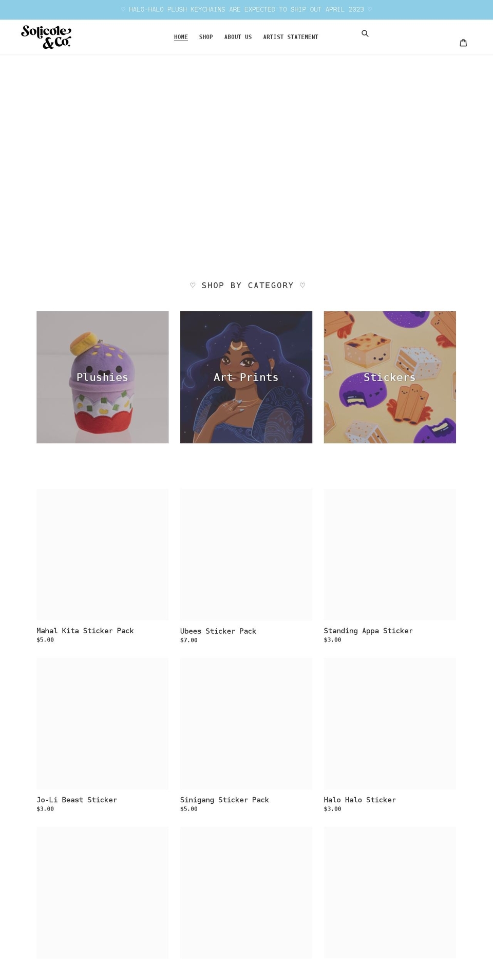 solicoleco.com shopify website screenshot