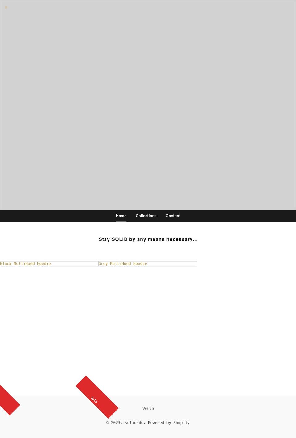soliddc.com shopify website screenshot