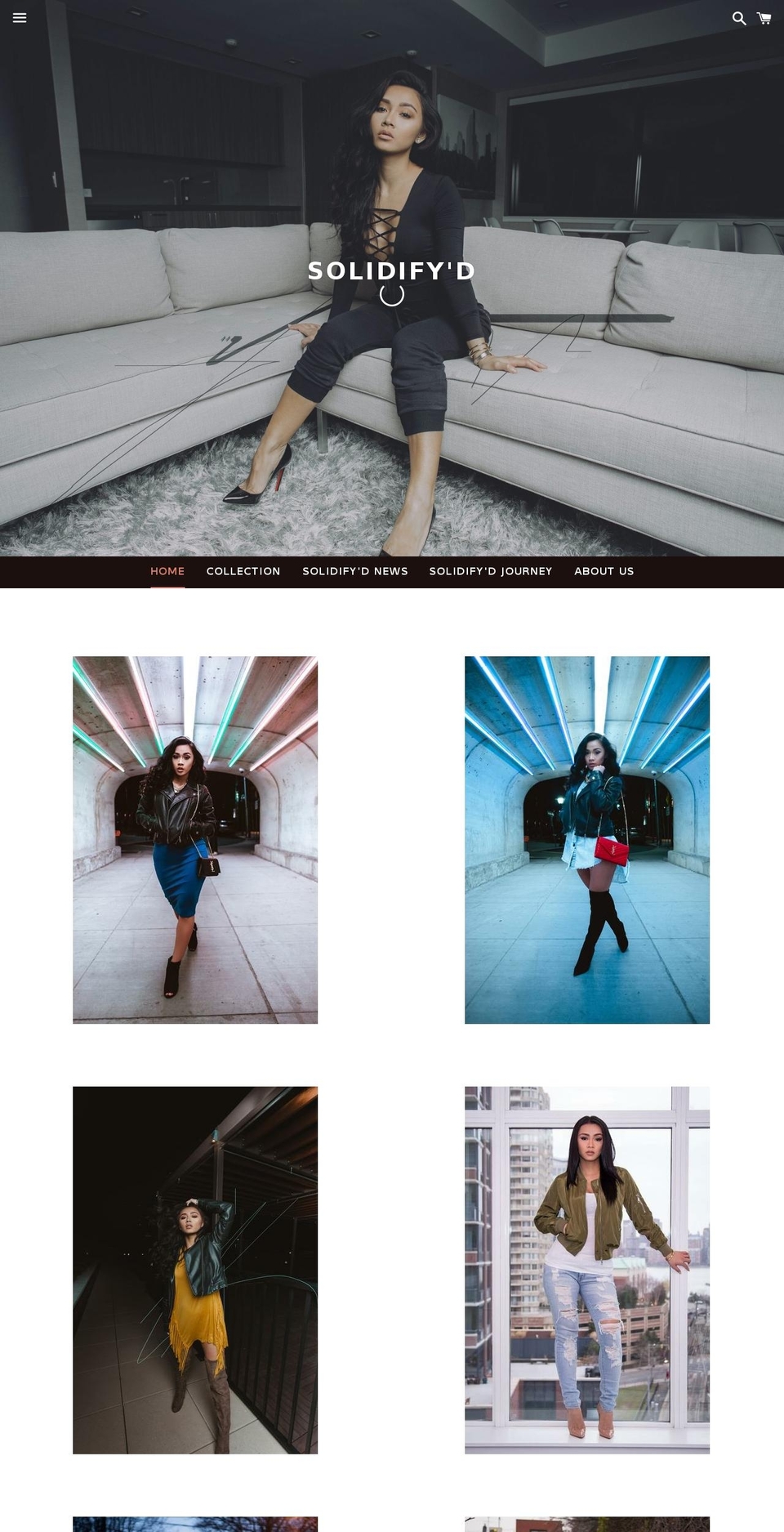 solidifyd.com shopify website screenshot