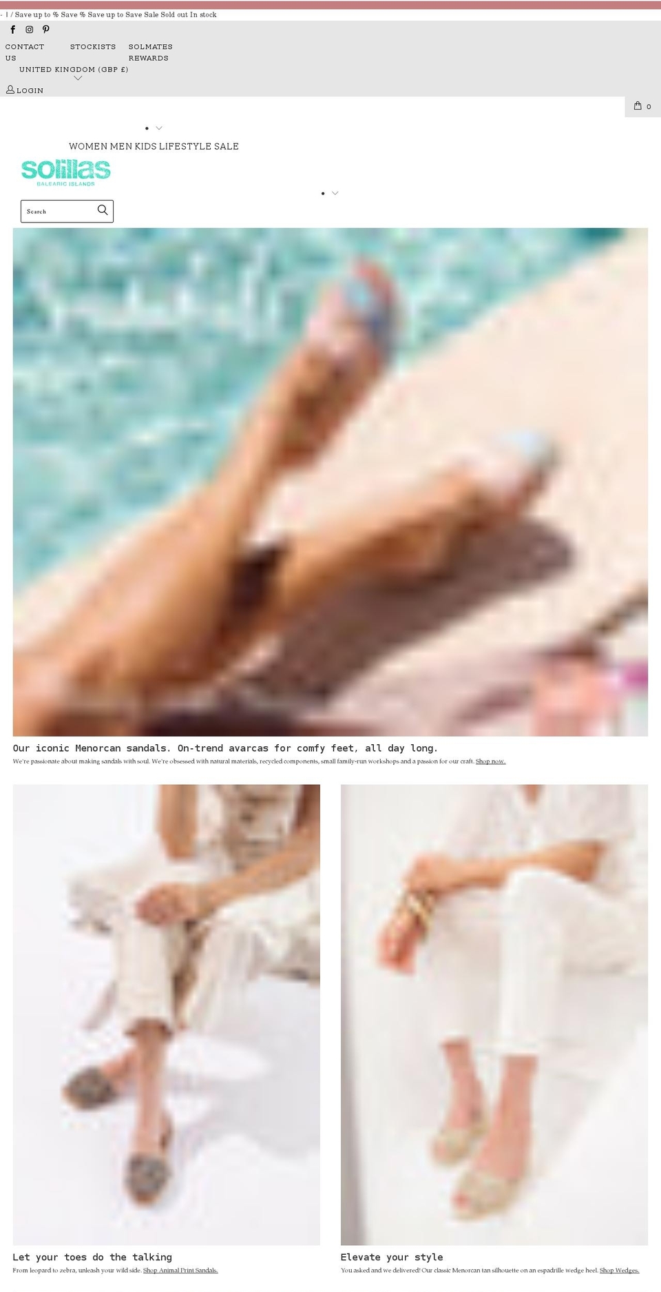 5fb2b146 Shopify theme site example solillasusa.com