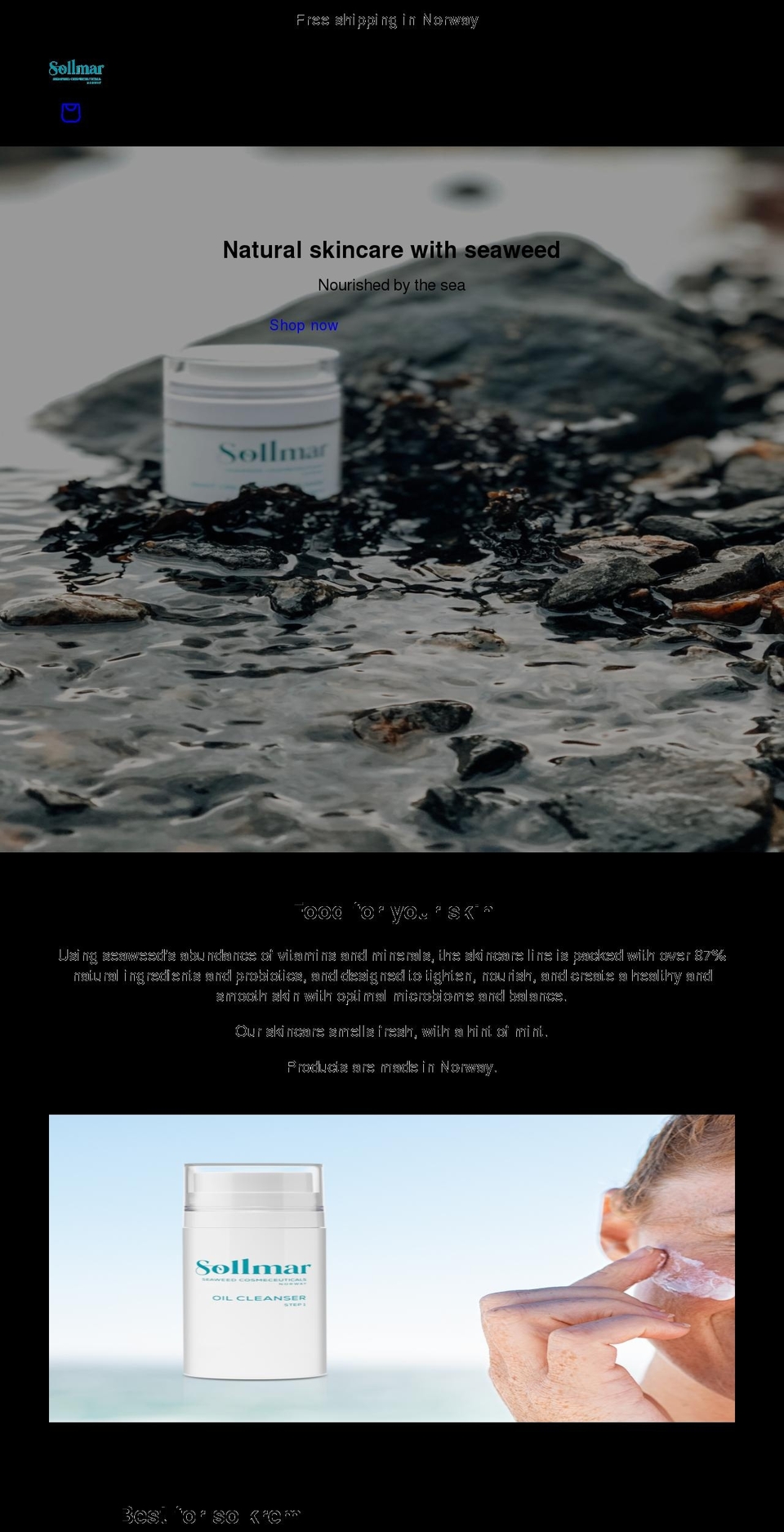 sollmar.com shopify website screenshot