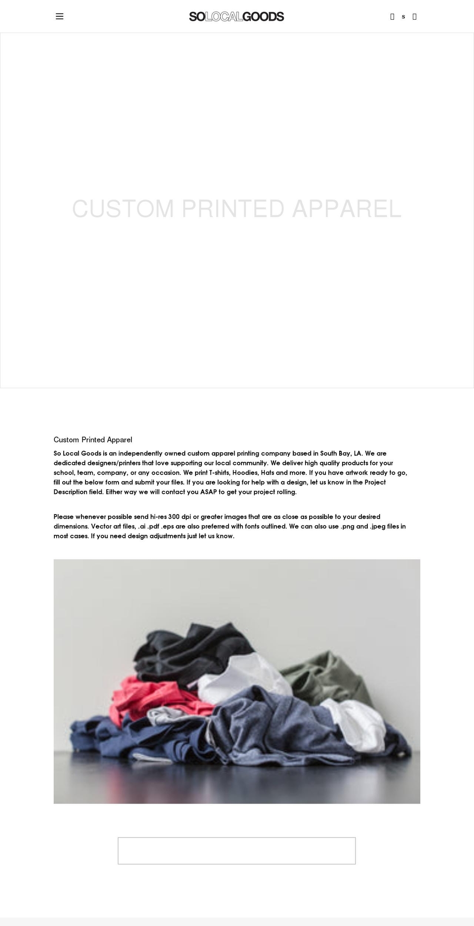 solocalgoods.com shopify website screenshot