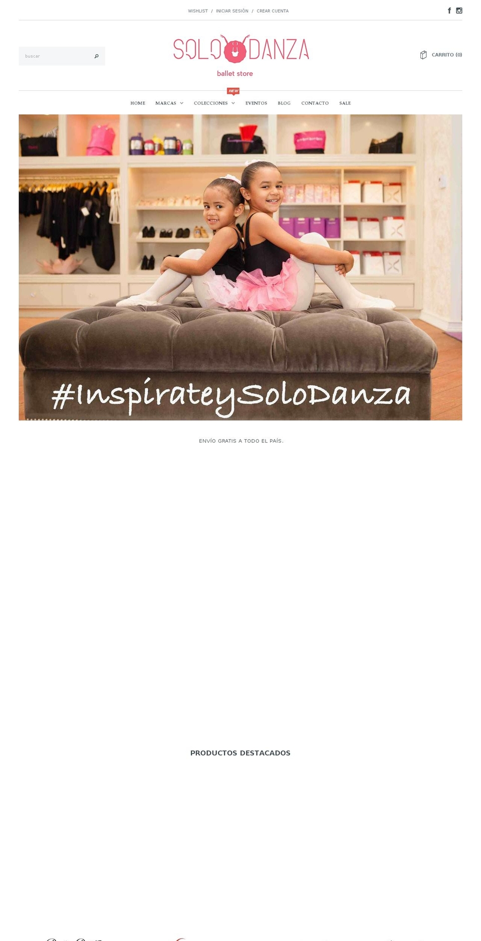 solodanzapanama.com shopify website screenshot
