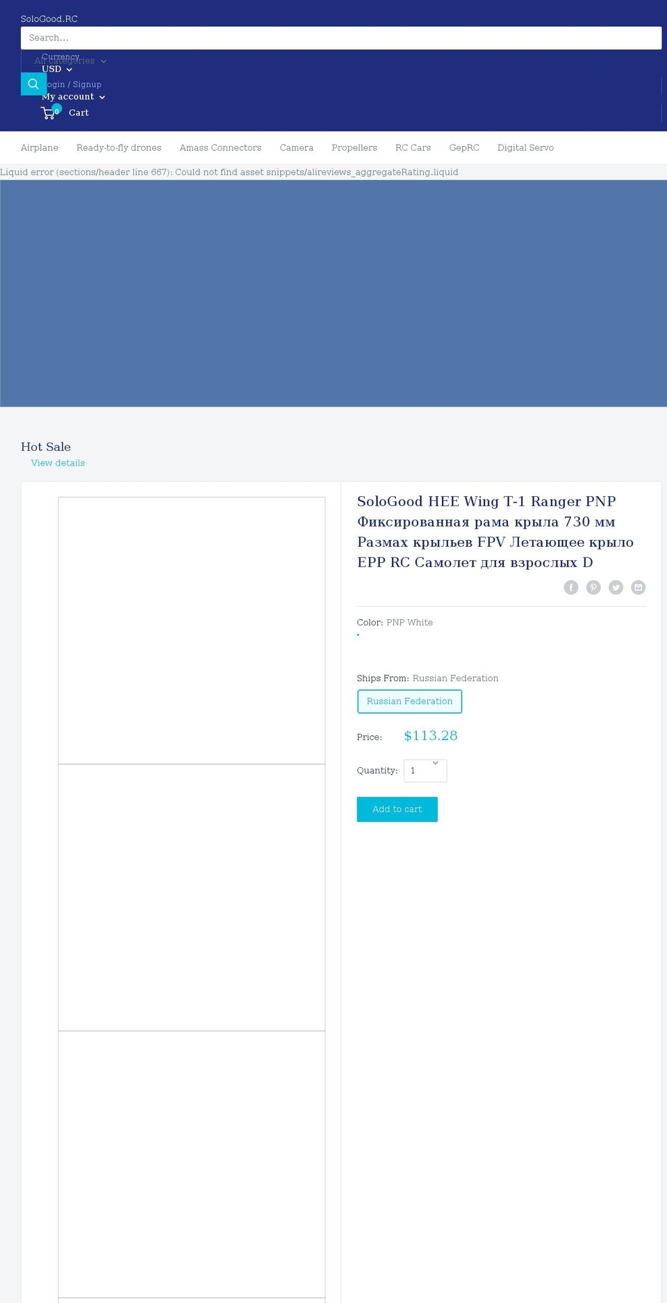 sologood.net shopify website screenshot