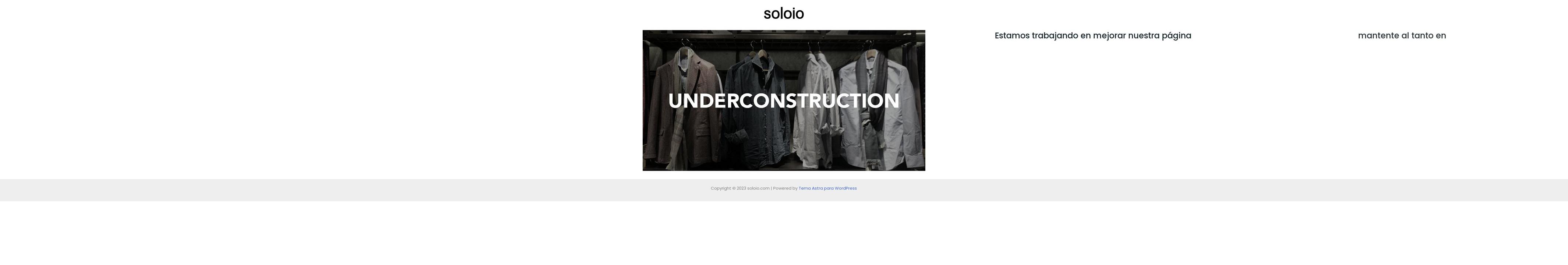 soloio.com — Shopify storefront screenshot