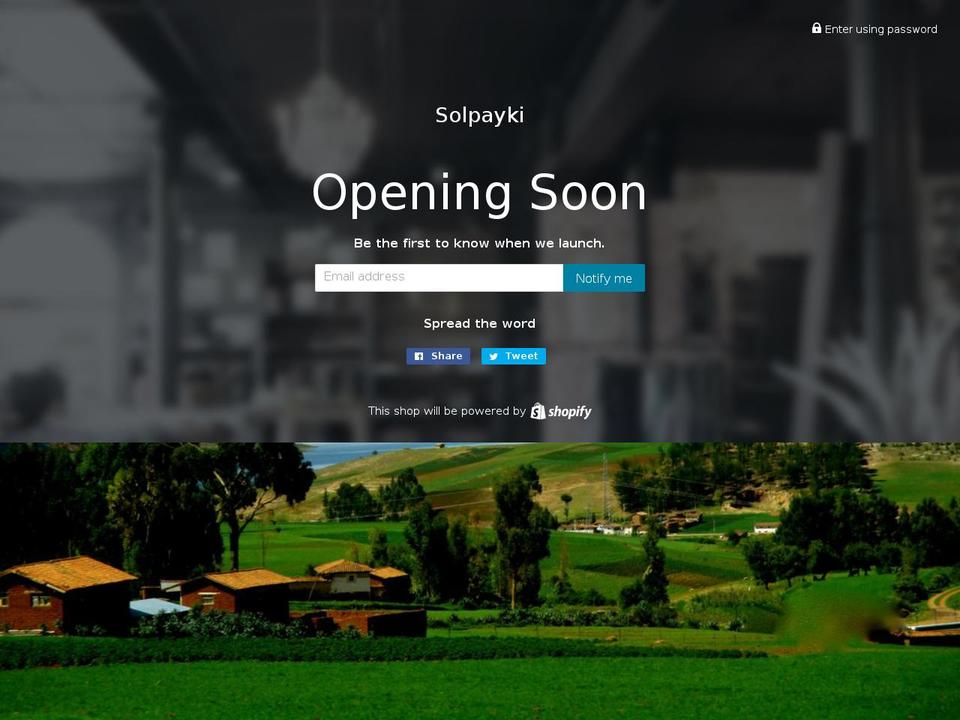 solpayki.com shopify website screenshot