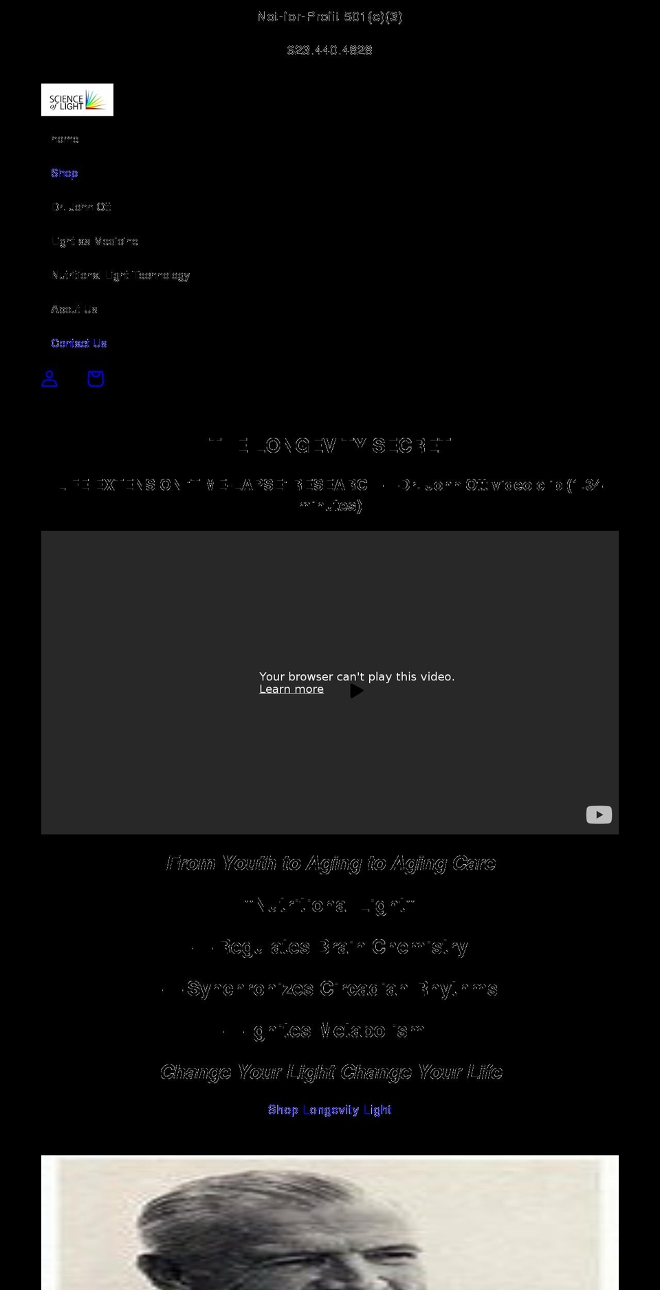 solshine.org shopify website screenshot