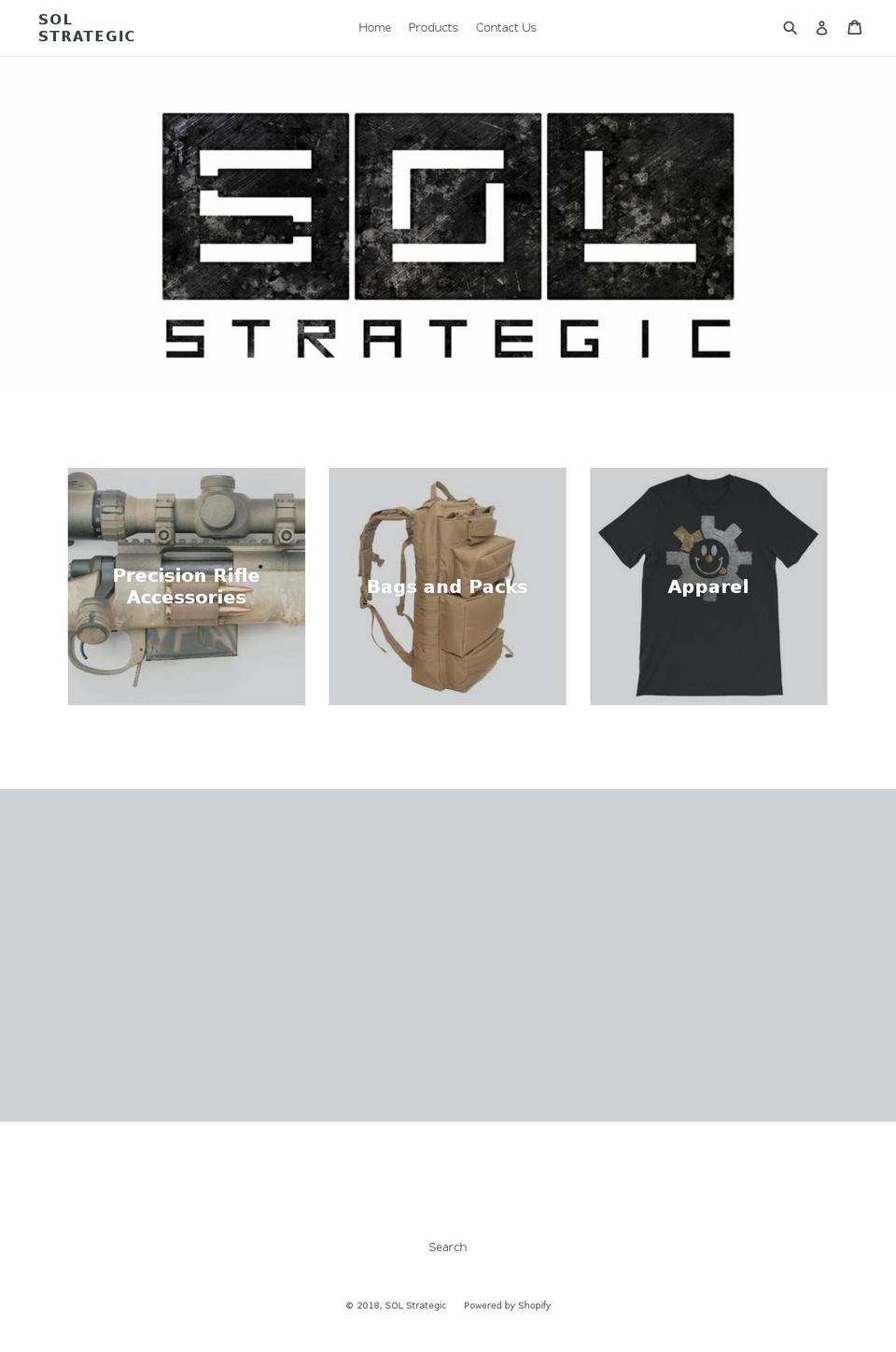 solstrategic.com shopify website screenshot