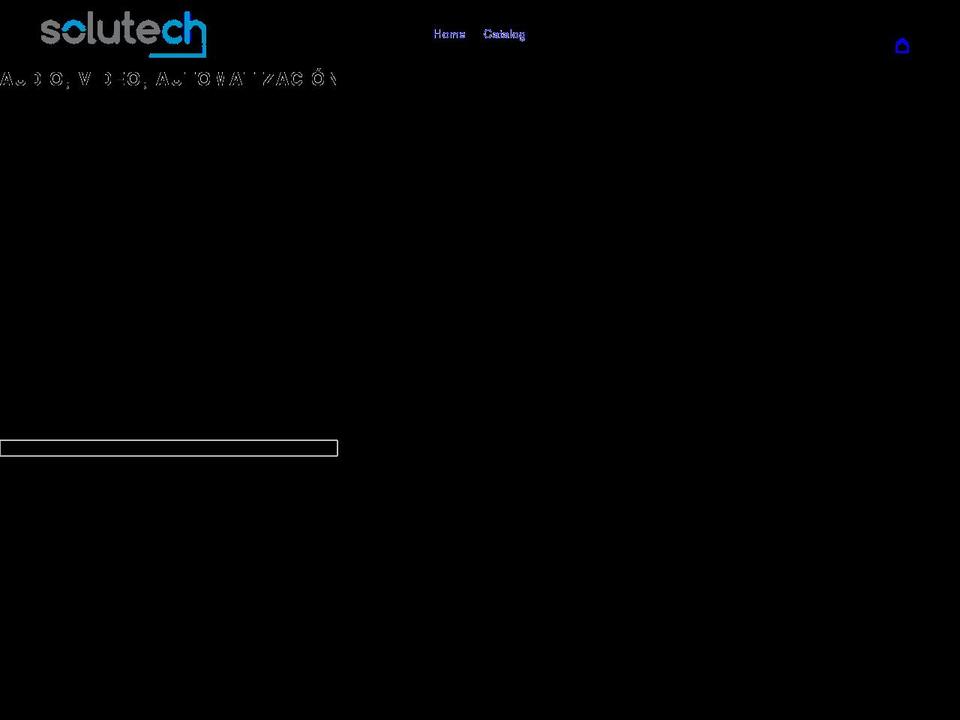 solutech.mx shopify website screenshot