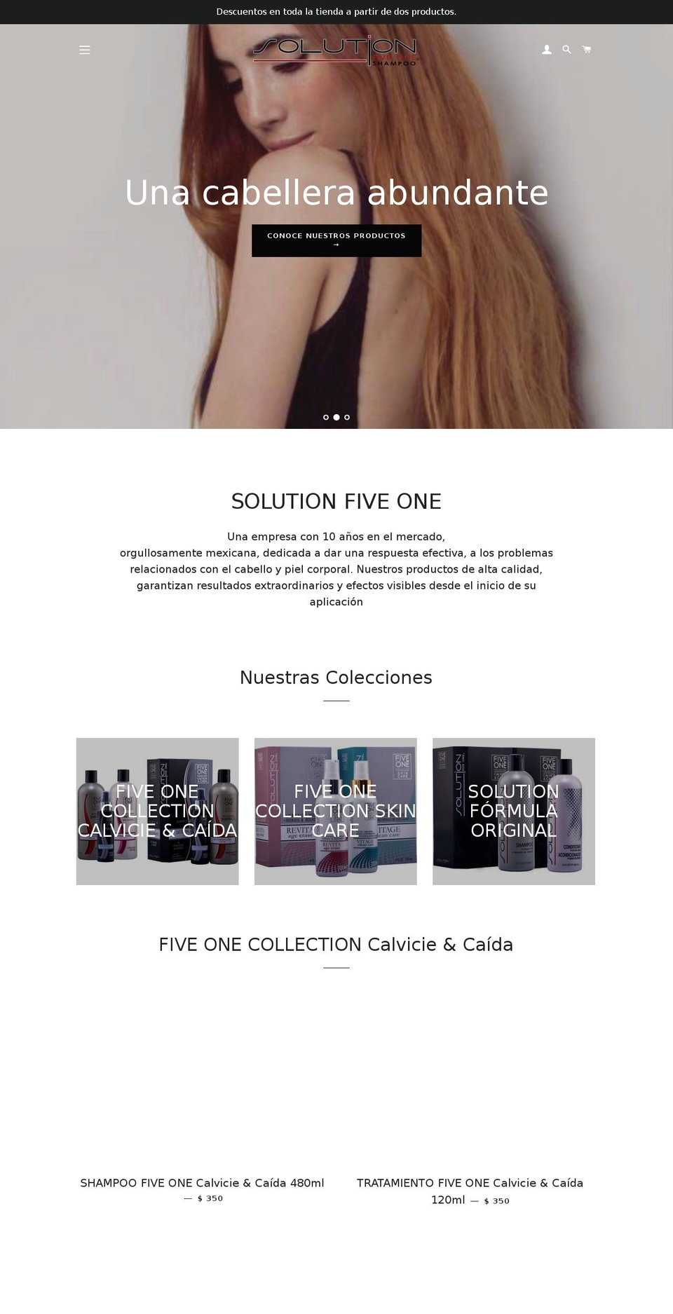 solutionfiveone.com — Shopify storefront screenshot