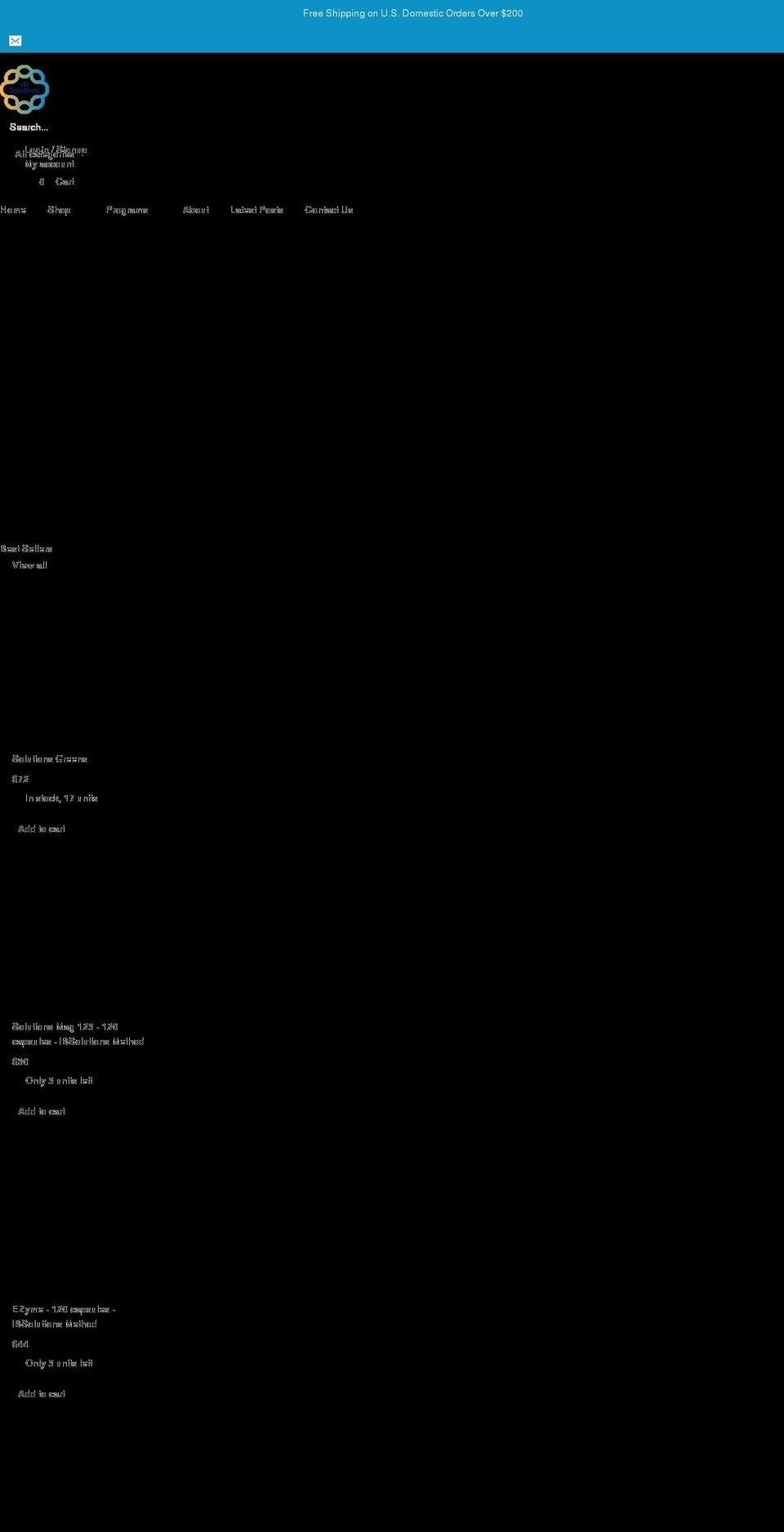 solutionsmethodhealth.com shopify website screenshot