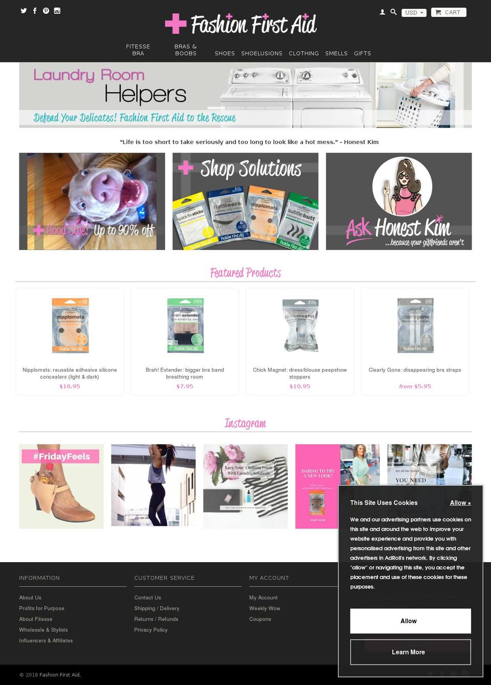 solutionsthatstick.com — Shopify storefront screenshot