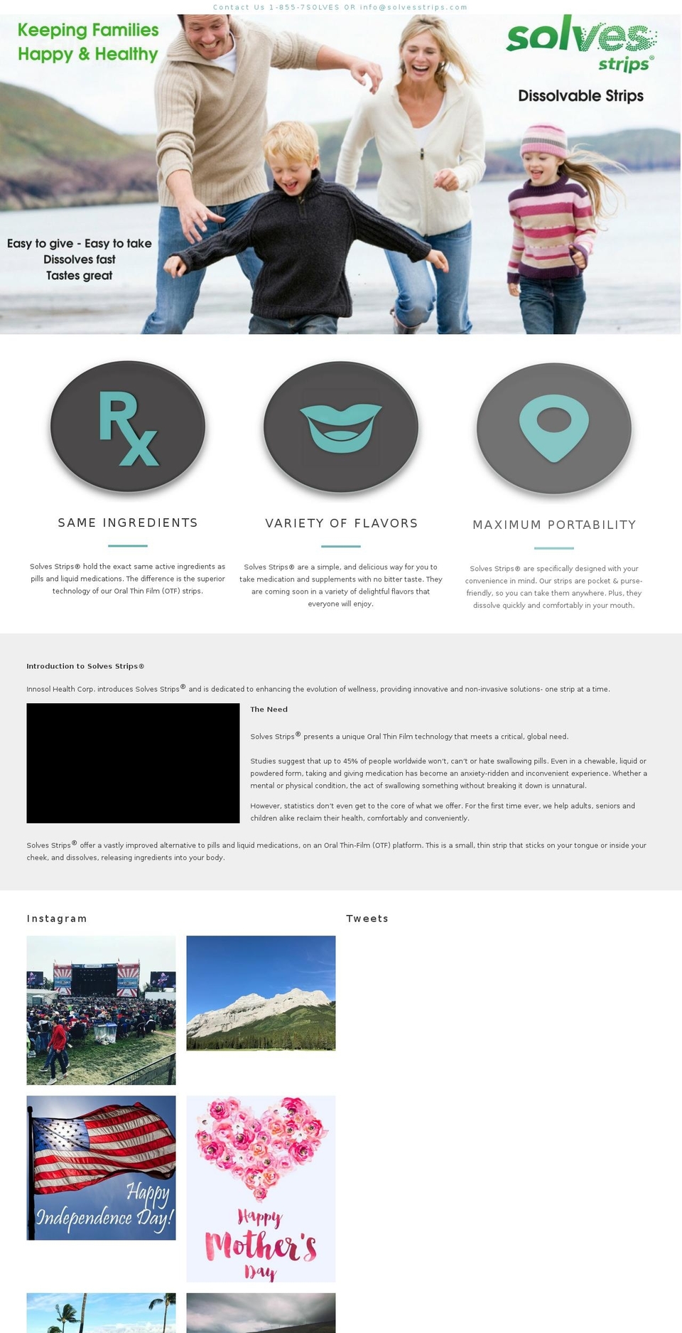 solvesaspirin81.com — Shopify storefront screenshot