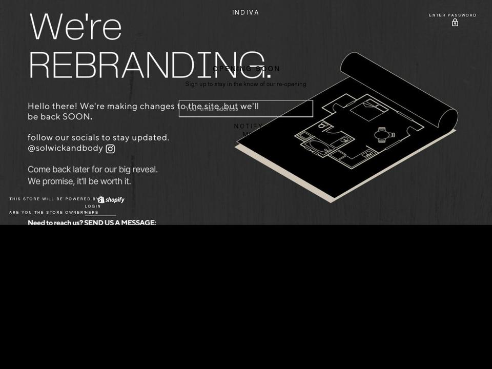 solwickandbody.com shopify website screenshot