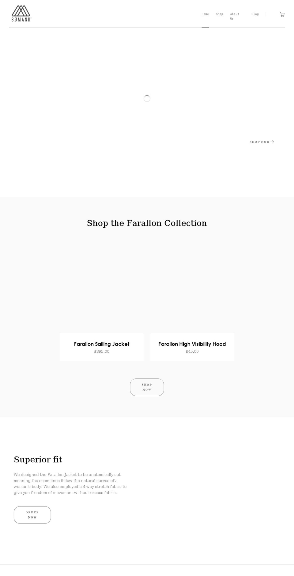 somand.com shopify website screenshot