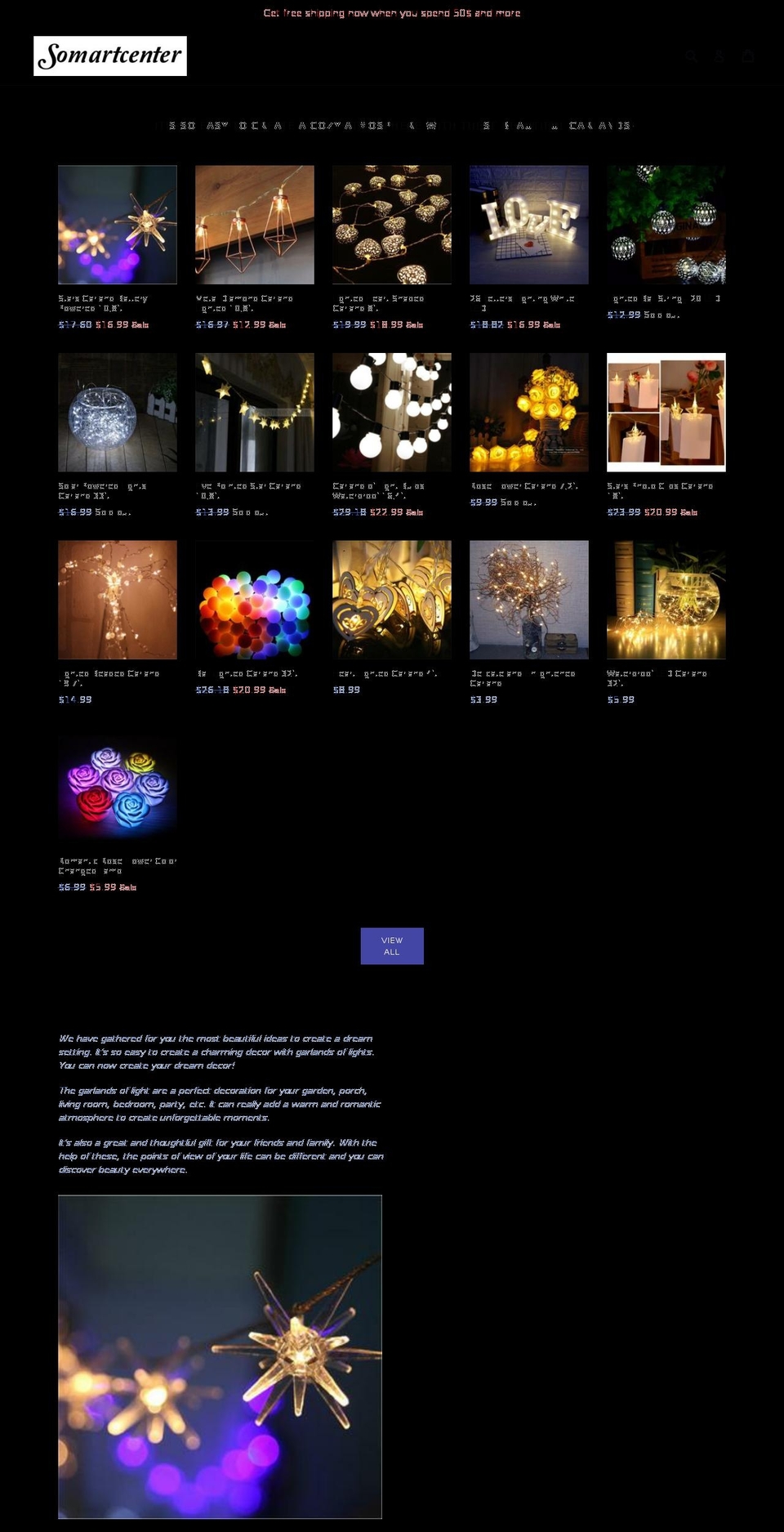 somartcenter.com — Shopify storefront screenshot