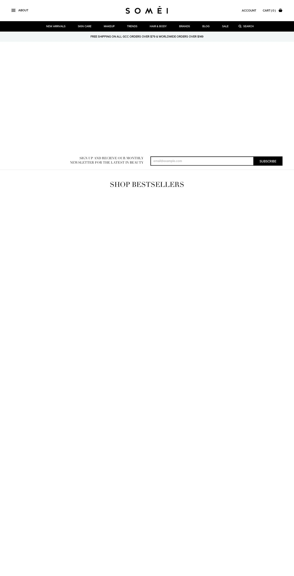 Somei by BAO - May '17 Shopify theme site example someicosmetics.com