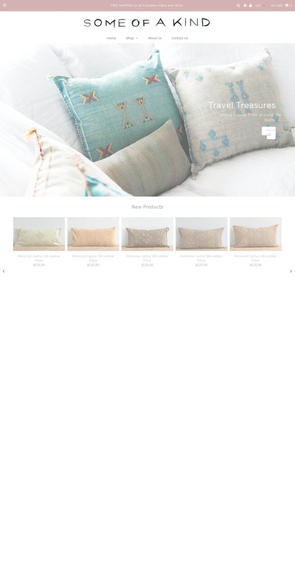 someofakind.org shopify website screenshot