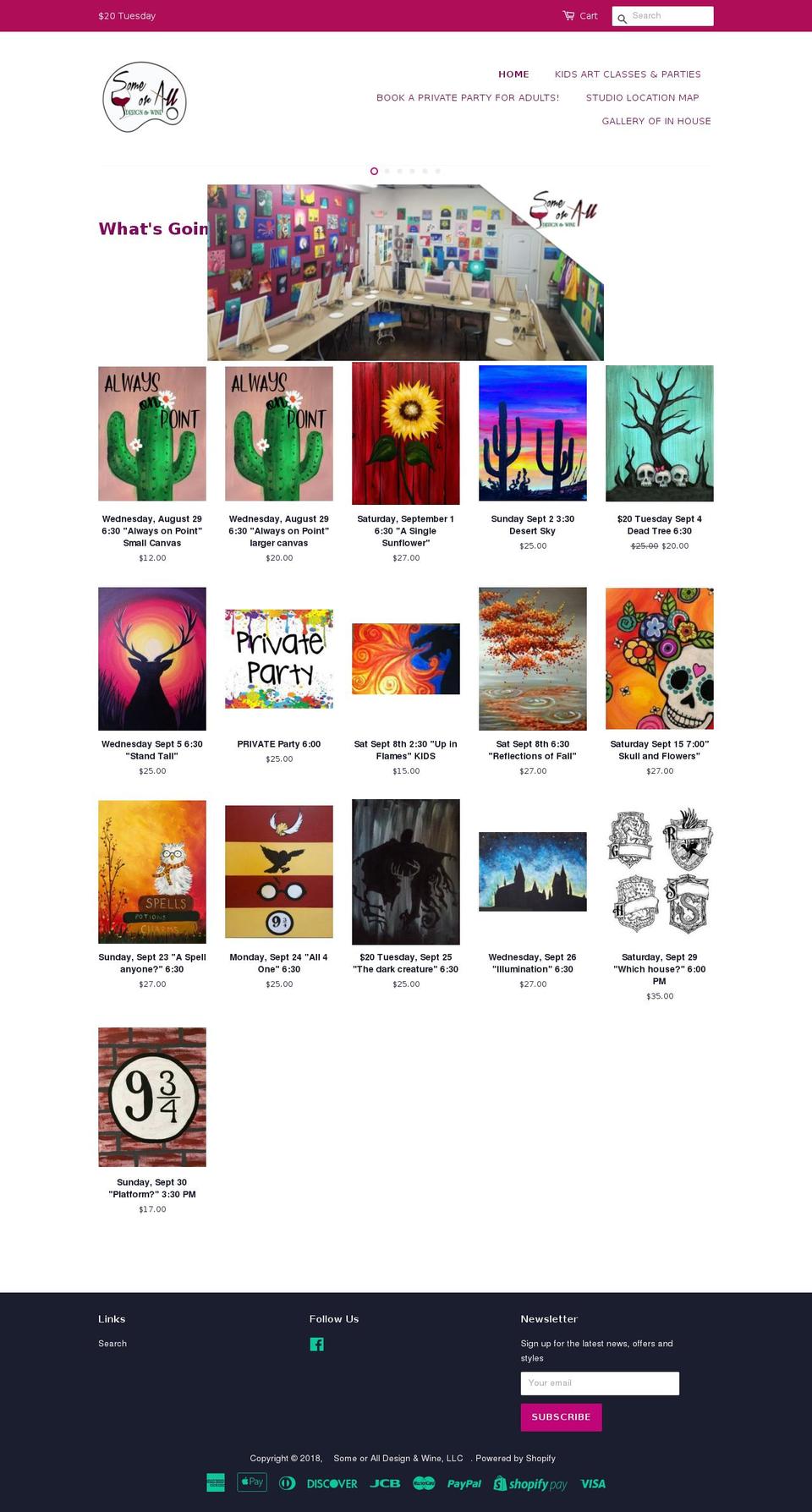 someoralldesigns.com — Shopify storefront screenshot