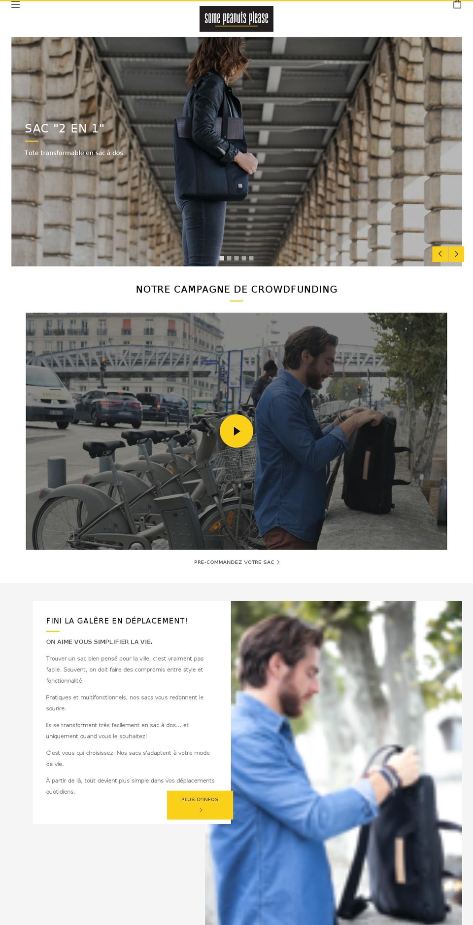 somepeanutsplease.com — Shopify storefront screenshot