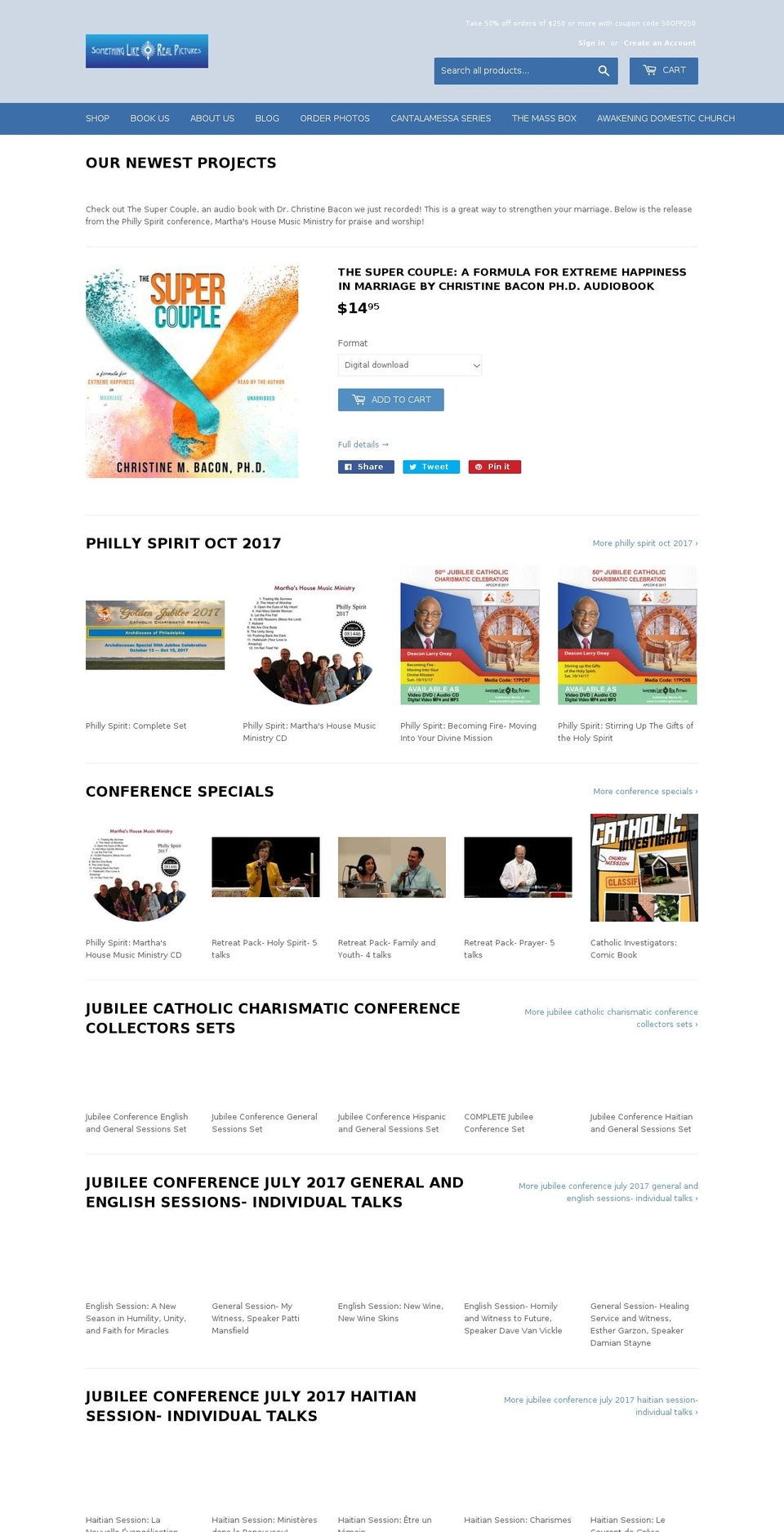 somethinglikereal.com shopify website screenshot