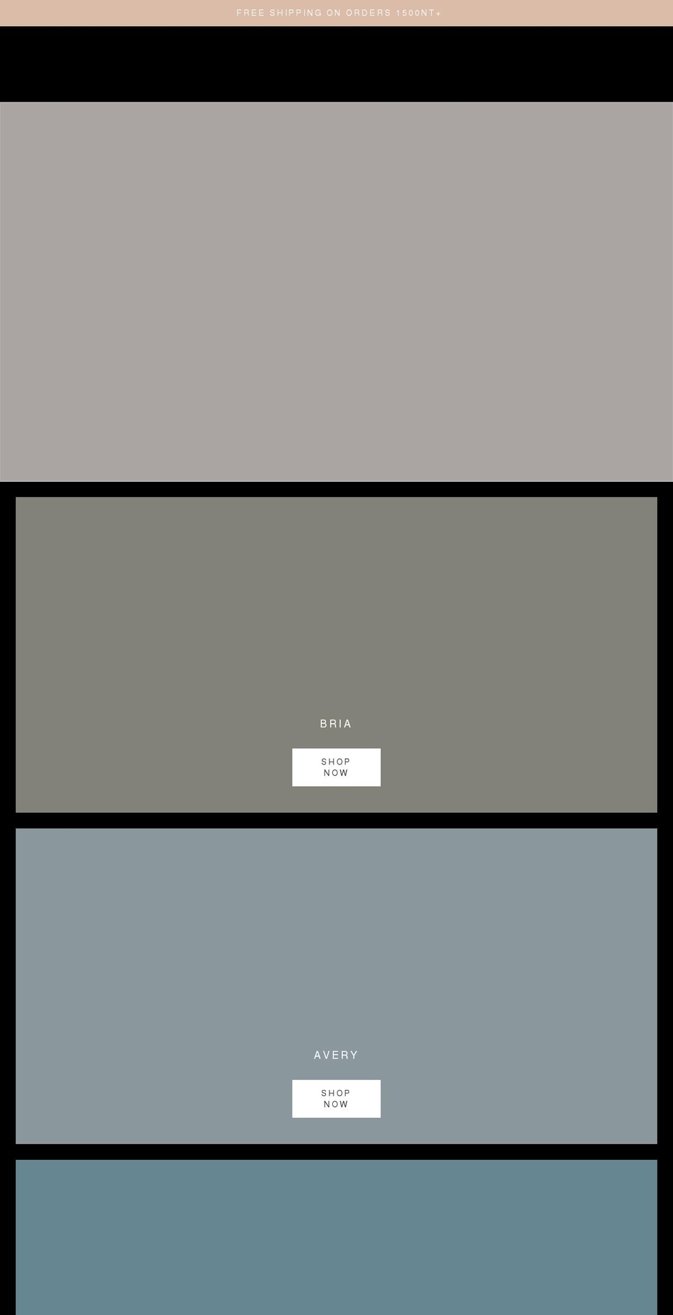 somewhereunknown.com — Shopify storefront screenshot