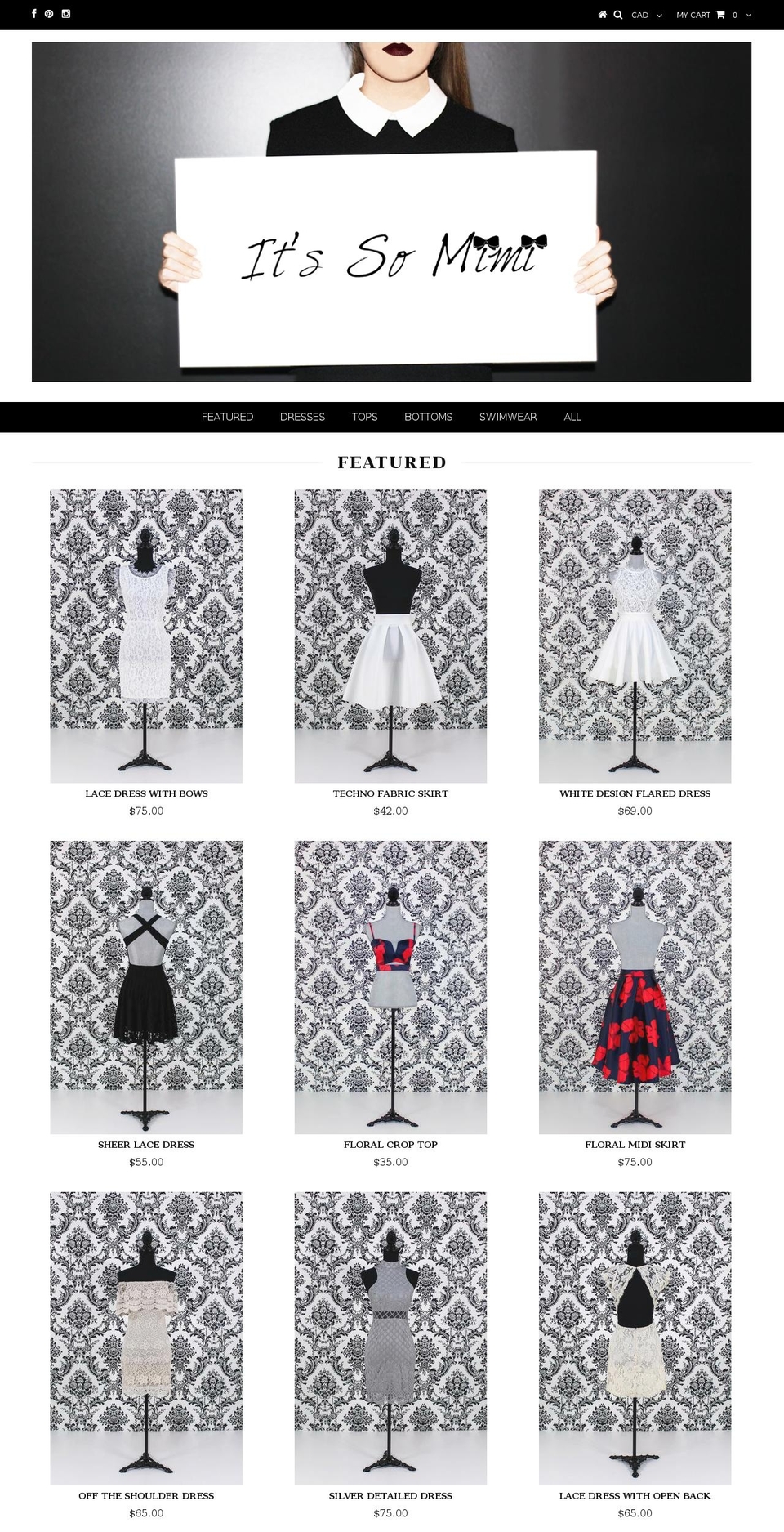 somimi.ca shopify website screenshot