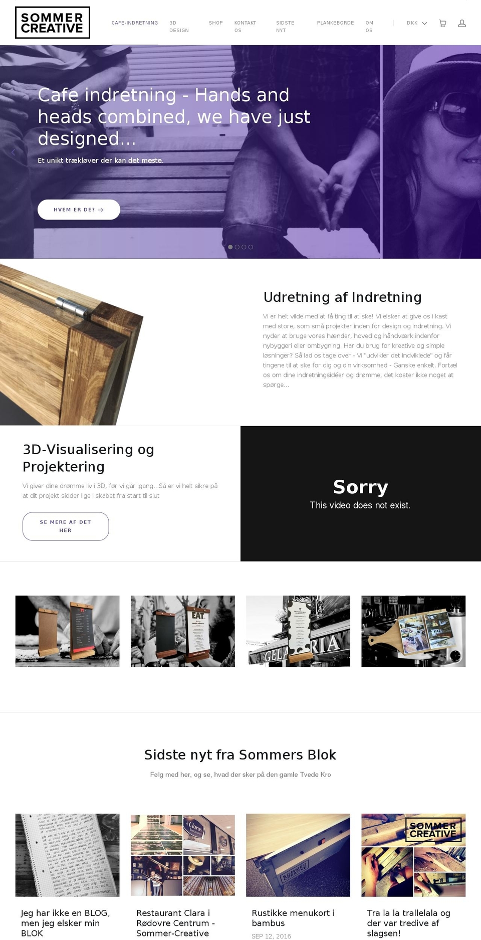 sommer-creative.com shopify website screenshot