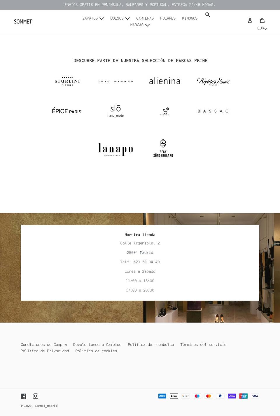 sommetmadrid.com shopify website screenshot