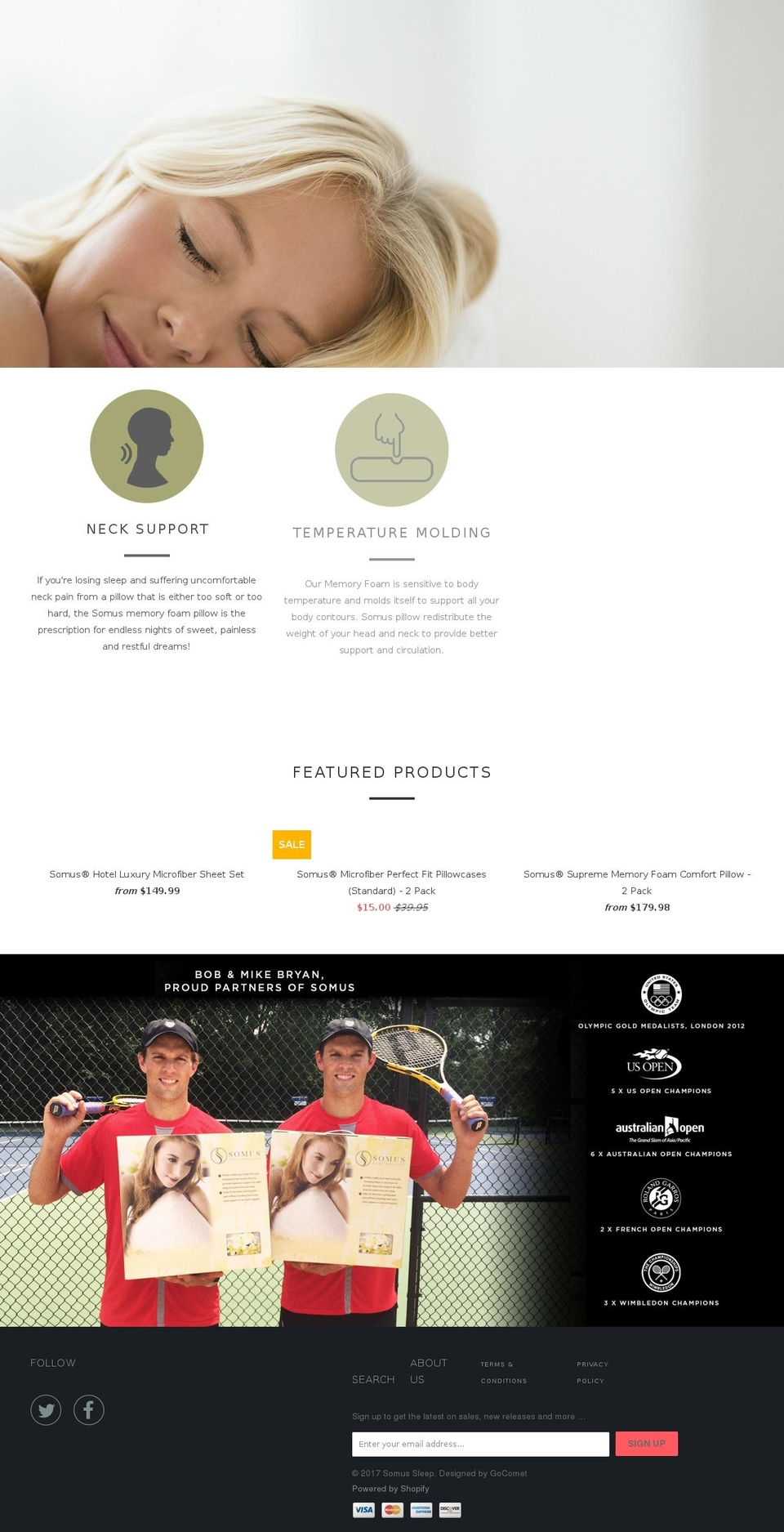 Comet-Production | Ameet Shopify theme site example somus.com