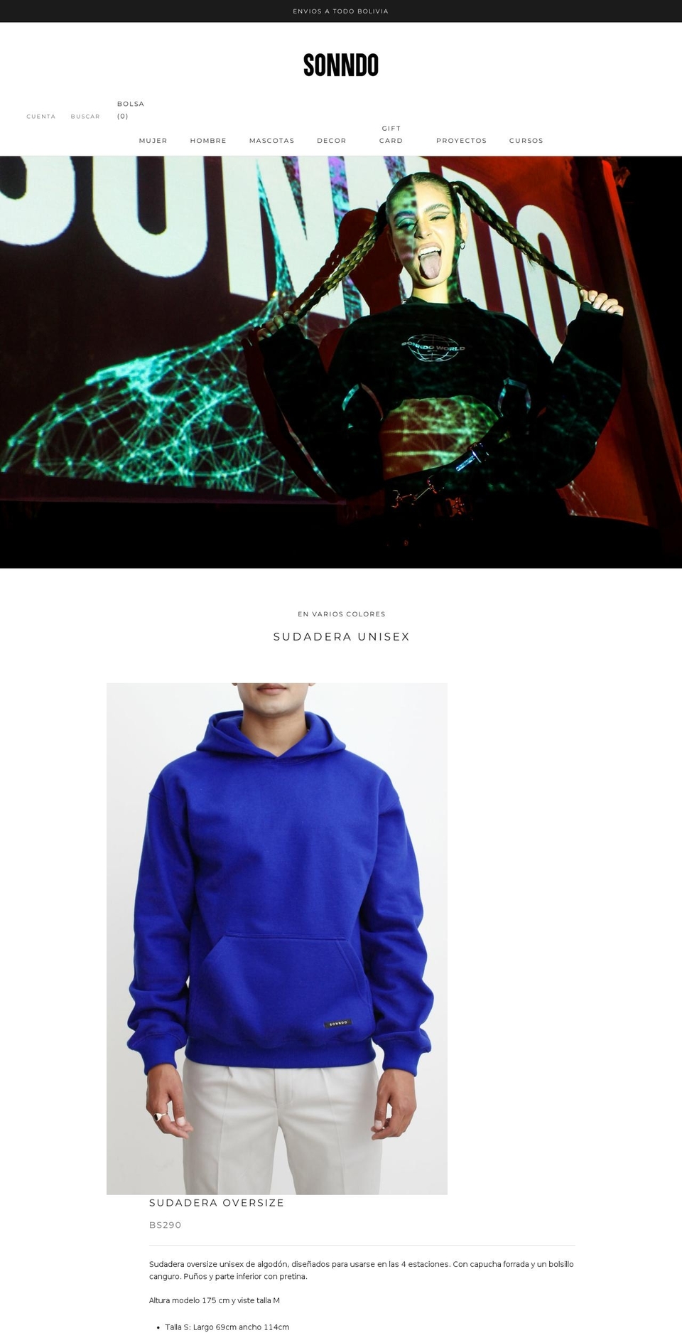 sonndo.com — Shopify storefront screenshot