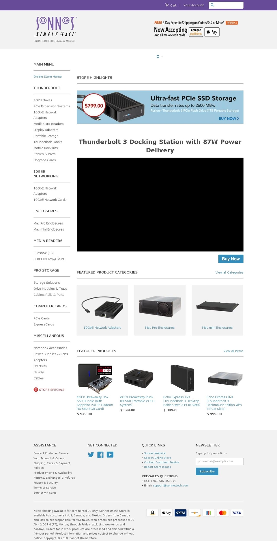 sonnetstore.com shopify website screenshot