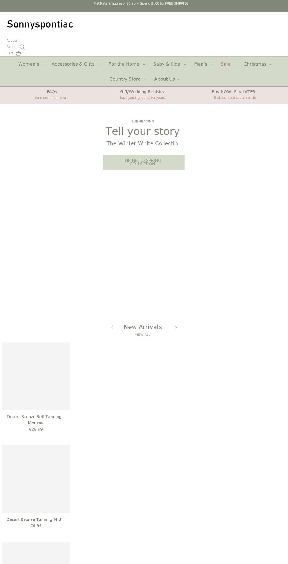 HM LIVE  from XMAS ' Shopify theme site example sonnyspontiac.com