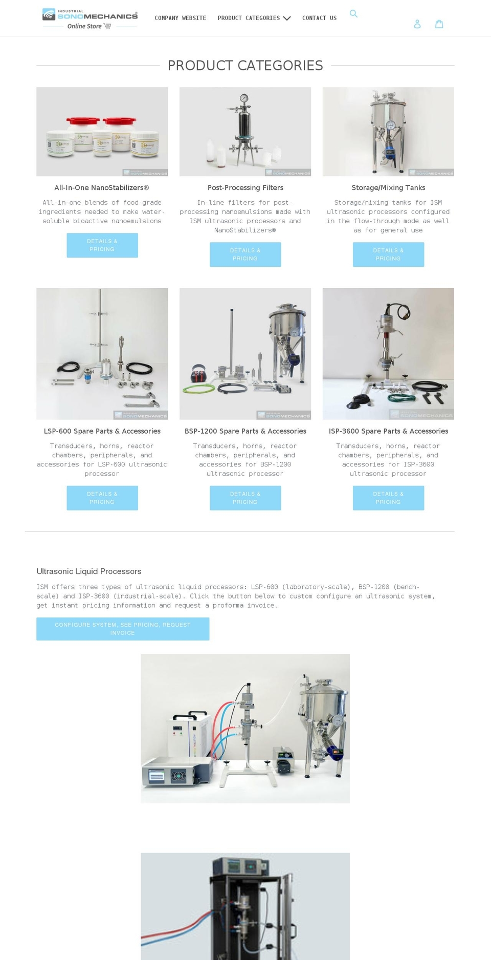 sonomechanics.myshopify.com shopify website screenshot