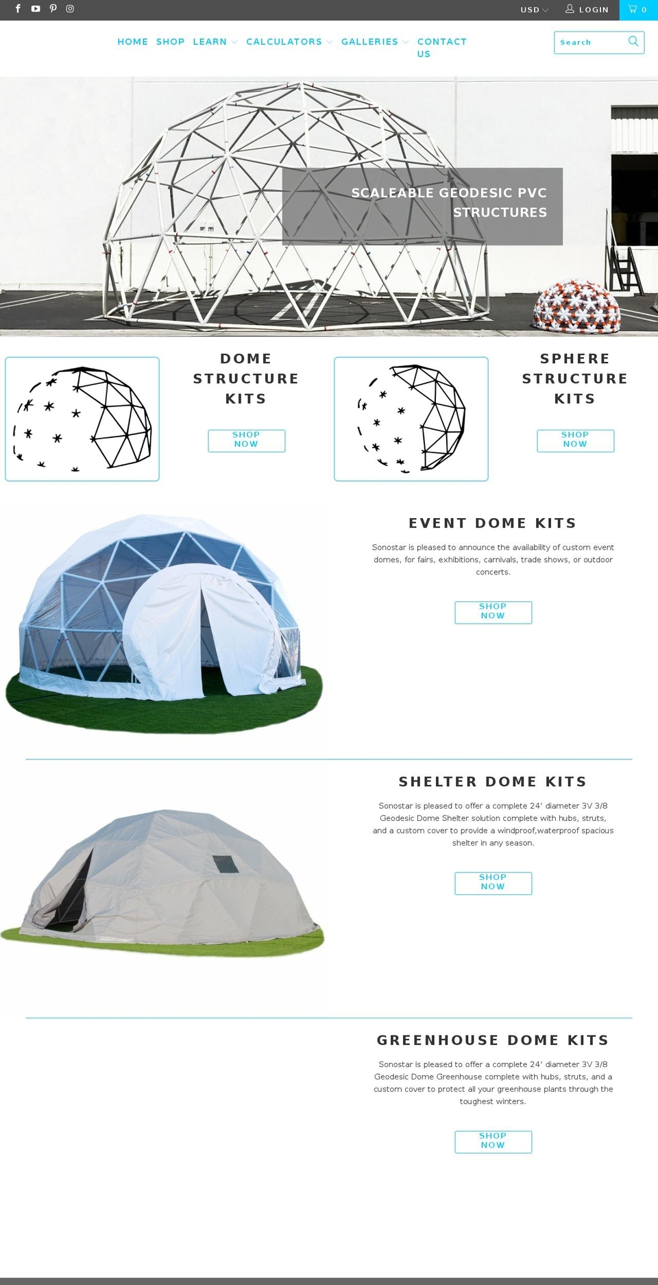 sonostarhub.com shopify website screenshot