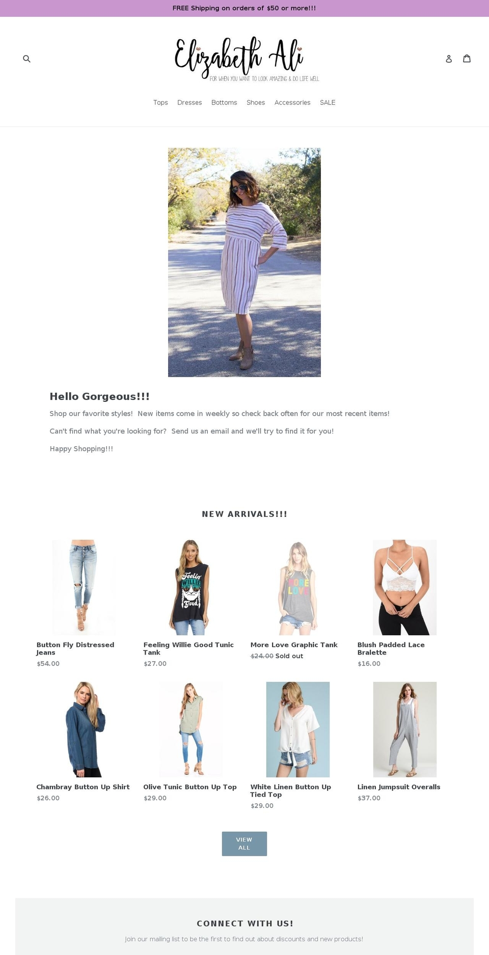 sonsup2sonsdown.com — Shopify storefront screenshot