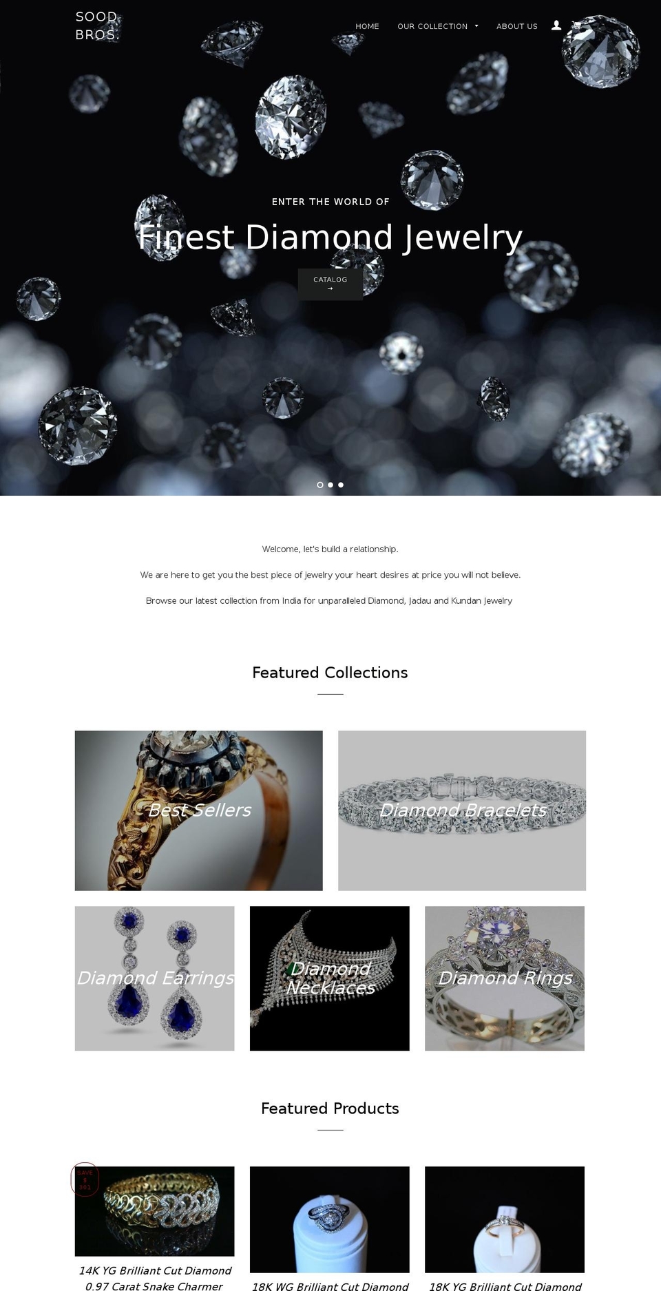 soodbros.com — Shopify storefront screenshot