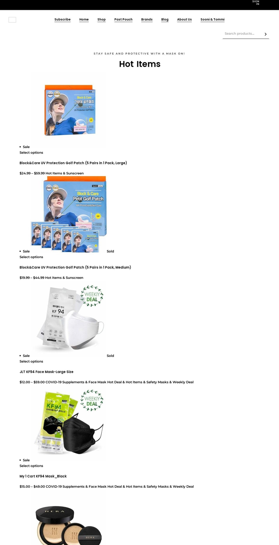 Backup_Theme_Wonyoung Shopify theme site example soonipouch.com