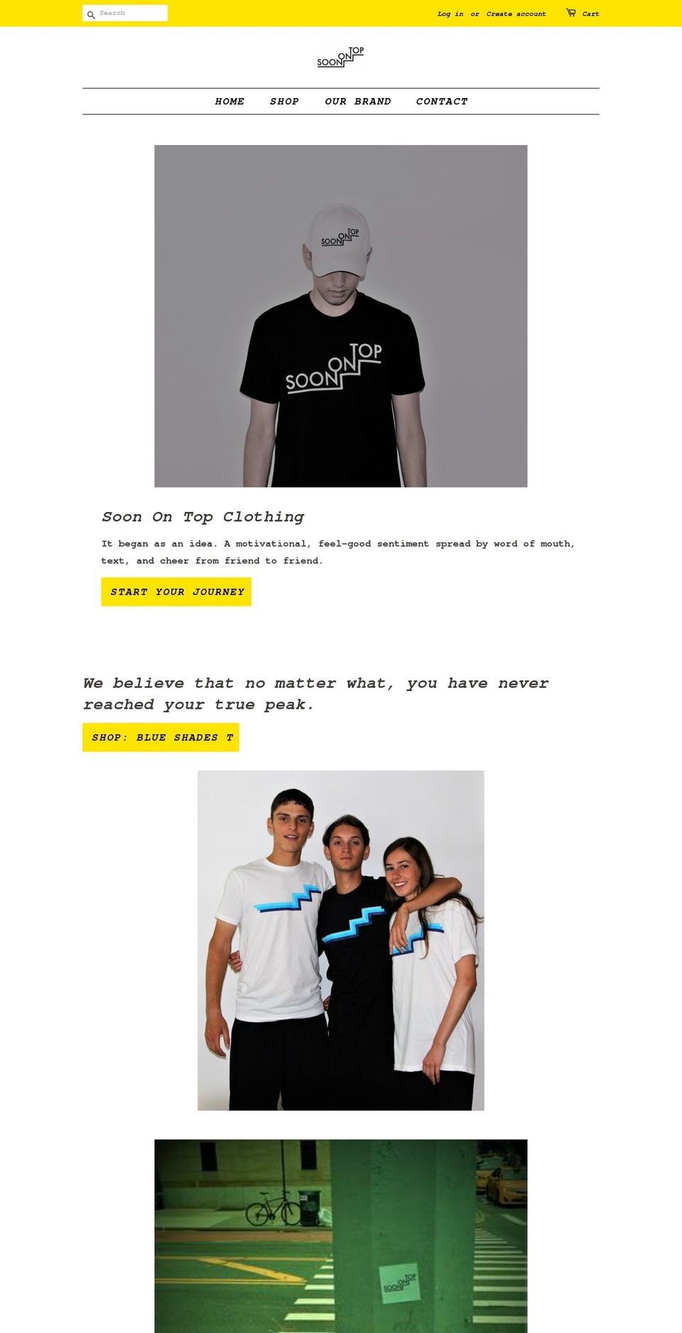 soonontop.com — Shopify storefront screenshot