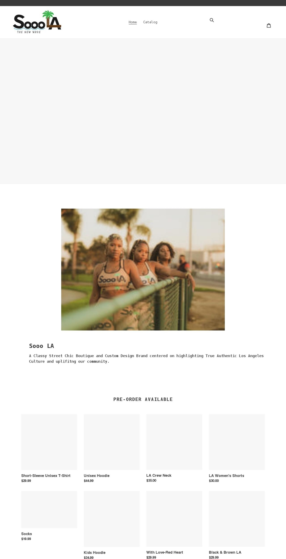 sooolaboutique.com shopify website screenshot