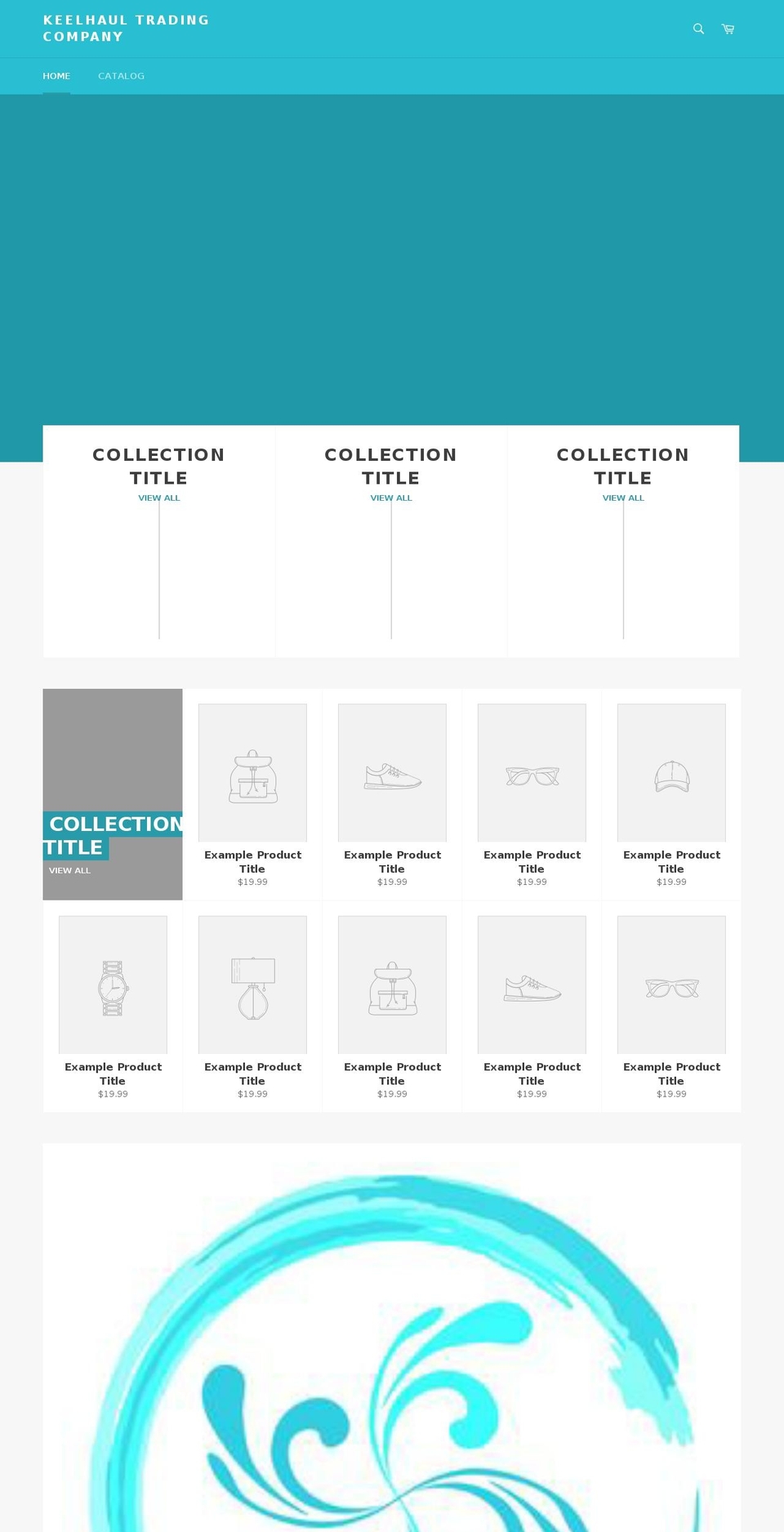 soothingseas.com — Shopify storefront screenshot
