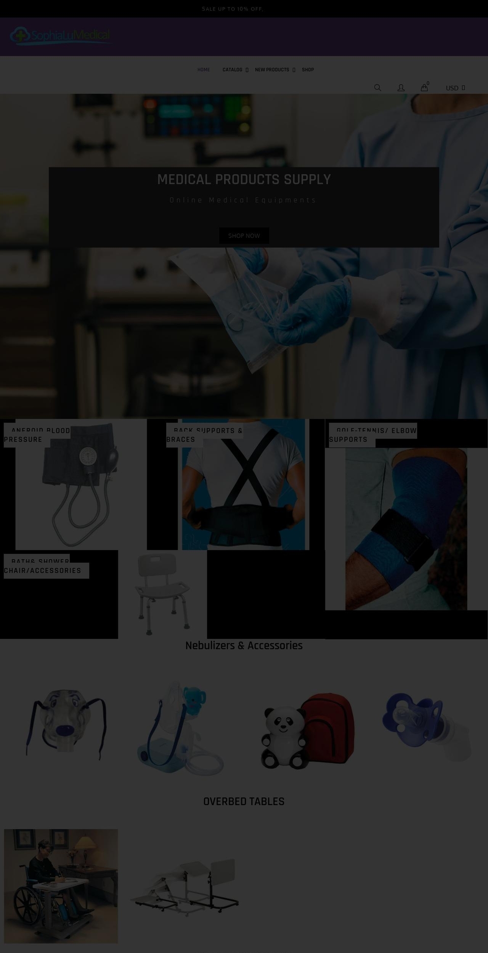 get-fit Shopify theme site example sophialumedical.com
