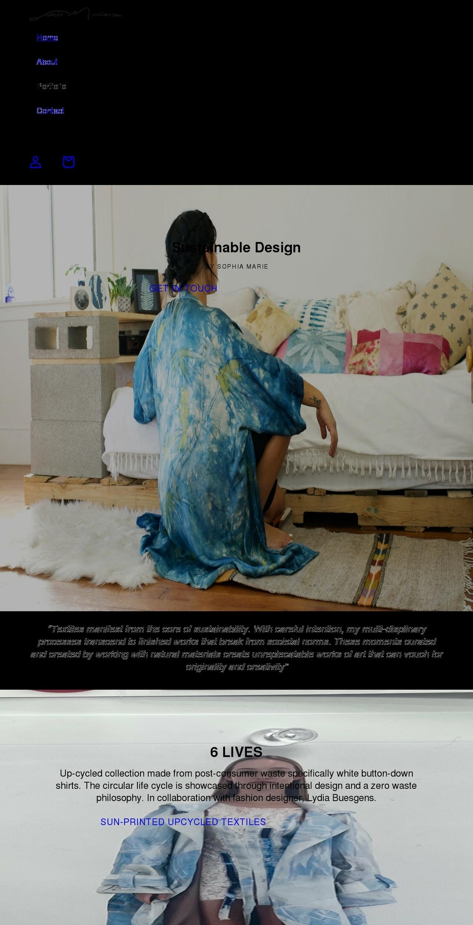 sophiamarie.shop shopify website screenshot