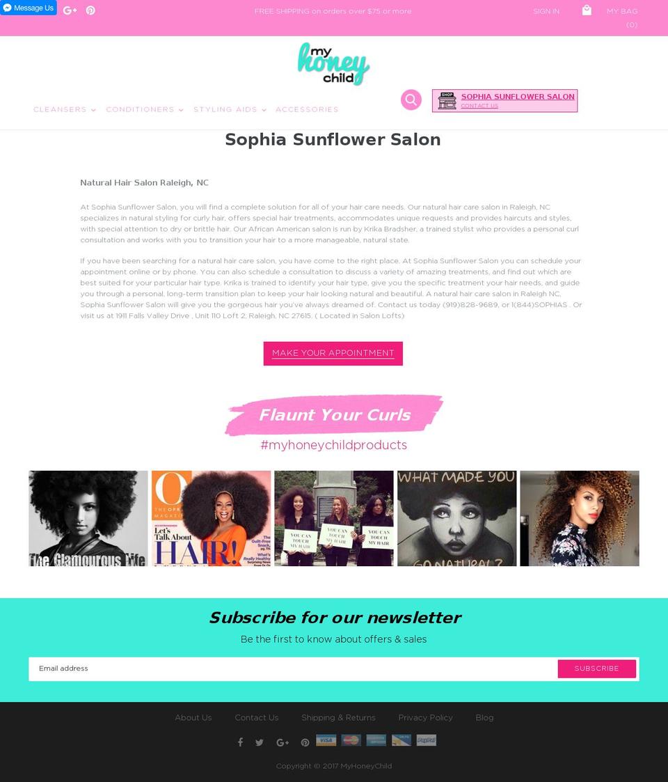 theme-export-myhoneychildcom-myshopify-com-deb Shopify theme site example sophiasunflower.com