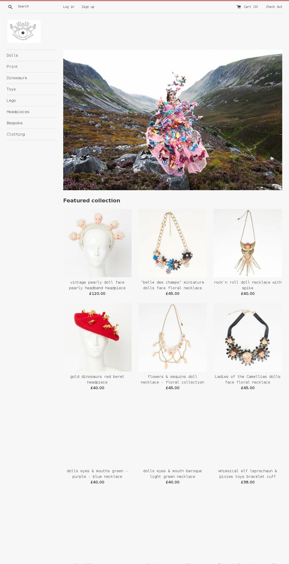 sophiecochevelou.myshopify.com shopify website screenshot
