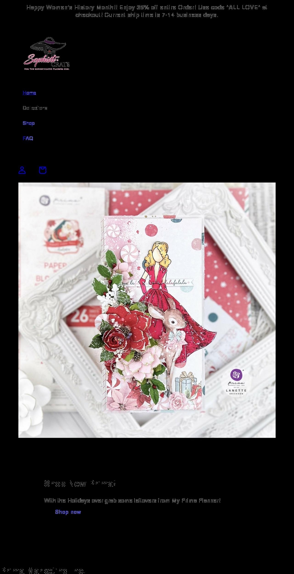 sophisticrate.com shopify website screenshot